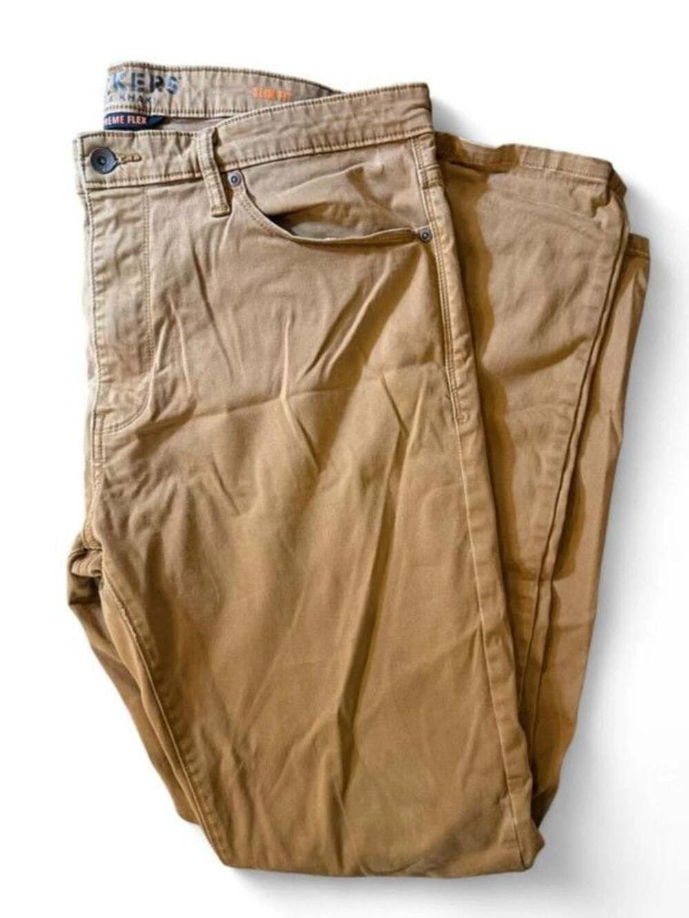 Men’s Dockers Tan Slim Fit Chino Pants Size 36x32